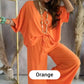 ✨Mädchenhaftes, einfarbiges, lockeres Freizeit-Set | Schlank und lang × Vielseitige Kombinationsmöglichkeiten 👚👖