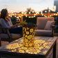 🌸Frühjahrsverkauf – 50% Rabatt!🌻✨Durchbrochenes Sonnenblumen-Design, Wetterfest & Magische Lichtmuster für den Garten