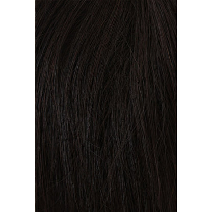 🔥Versandkostenfrei⏰ Nur noch heute 50% Rabatt! 🖤 Damen Clip-in Haarteil in natürlichem Schwarz | Unsichtbare Spitzenhaarverlängerung gegen dünne Stellen & Geheimratsecken, natürliches Echthaar-Look ✨