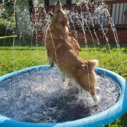 🏊 50% RABATT! 🔥 Faltbarer Außenpool & Wassersprühmatte – Kinderfreundlich & schnell aufgebaut – Perfekt für heiße Sommertage im Garten – rutschfestes Material, einfache Reinigung 🌊