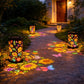 🔥HEISSER ANGEBOT 50 % RABATT – 🌞Bunte Sonnenblumen-Solar-Gartenlaterne