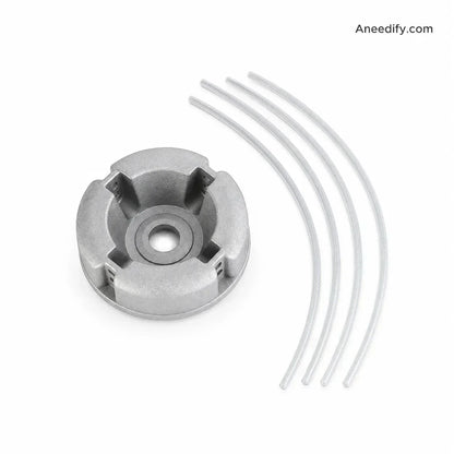 ⚙️ JETZT 50 % RABATT! 🌿 Aluminium-Trimmerkopf – 4-Faden-Schnitt & universelle Passform – robust & einfacher Fadenwechsel 🏡