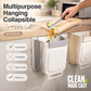 🗑️ Save Counter Space While You Prep – Collapsible Hanging Bin for Food Waste. Easy Rinse. Half Price. Free UK Delivery
