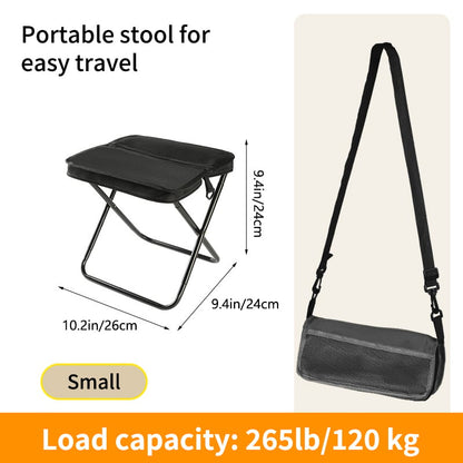 📢📢50 % Rabatt!!!✨ Ultraleichter Klapphocker – trägt bis zu 120 kg