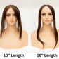 🔥Versandkostenfrei⏰ Nur noch heute 50% Rabatt! 🖤 Damen Clip-in Haarteil in natürlichem Schwarz | Unsichtbare Spitzenhaarverlängerung gegen dünne Stellen & Geheimratsecken, natürliches Echthaar-Look ✨