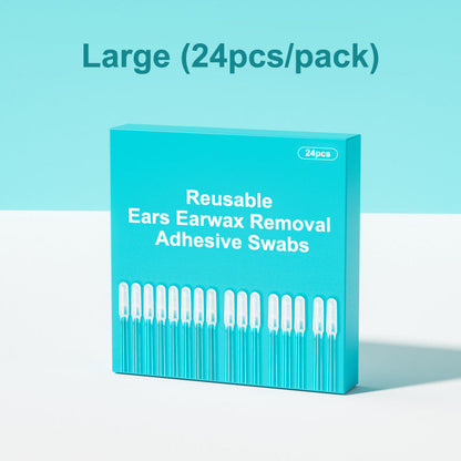 🔥50 % Rabatt🔥👂Wiederverwendbare Ohrenschmalz-Entferner – Hygienische Klebe-Stäbchen zur sanften Ohrenreinigung