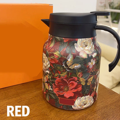 🔥Zeitlich begrenzter Rabatt🍃 1000ml Vakuum-Isolierte Teekanne mit Sieb.