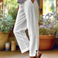 💎 -50% AUF DIE DAMEN-GERADE Hose! 💎 Bequemer Elastikbund, Hochwertige Baumwolle & Vielseitig für Jeden Look👖✨