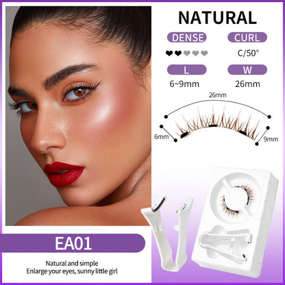 👁️ BUY 2 GET 1 FREE! 💖 Reusable Magnetic Lashes with Applicator – Easy to Apply, Natural Look & Perfect for Dramatic Volume Without Glue ✨