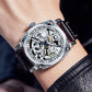 💥Heißer Verkauf 50 % Rabatt⌚Business-Mode-Analoguhr mit rundem Zifferblatt und Lederarmband