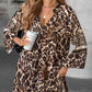 🐆✨ 55% RABATT AUF DAS PRINT-KLEID! V-Ausschnitt & lange Ärmel für selbstbewusste Eleganz – Bis 5XL 👗