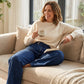 📢📢50% Rabatt!!⏰Damenjeans mit hoher Taille und weitem Bein