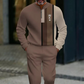 ✈️Kostenlose Lieferung✈️Herren-Set: Pullover mit grafischem Druck und Hose