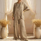 👚 60% RABATT! 💃 Zweiteiliges Damen-Outfit mit Lockerer Passform & Asymmetrischem Oberteil – Trendy Design, Bequem & Vielseitig 🌸