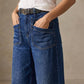 👖 Damen High-Rise Weitbeinjeans – Casual & bequem! Jetzt mit 50% Rabatt!