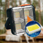Tragbare Solar-Arbeitsleuchte mit 4 Beleuchtungsmodi