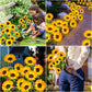 📢📢50 % Rabatt!! ⏰🌻 Realistisch & wetterfest | Solar-Sonnenblume – Bestseller 2026 | IP65-Außen-Dekoration