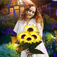 🌻SCONTO DEL 50%! ☀️ Luci solari a forma di girasole impermeabili - Petali realistici, IP65 resistenti alle intemperie e luminosità automatica 8-12 ore ☀️🌻