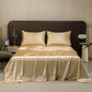 💘 Valentinstagsangebot: 50% Rabatt!🛏️ Unifarbenes Satin-Spannbettlaken | Haar- & hautfreundlich | Temperaturausgleichend | Langlebig & maschinenwaschbar
