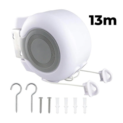 💖50 % DE RÉDUCTION !🌟Corde à linge rétractable invisible à double ligne✨