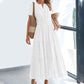 🌞Frühlingserwachen: 50% Rabatt!🌿 Damen Lässiges Maxikleid aus 100% Baumwolle – Sommerleicht, figurbetont & pflegeleicht für Strand & Brunch
