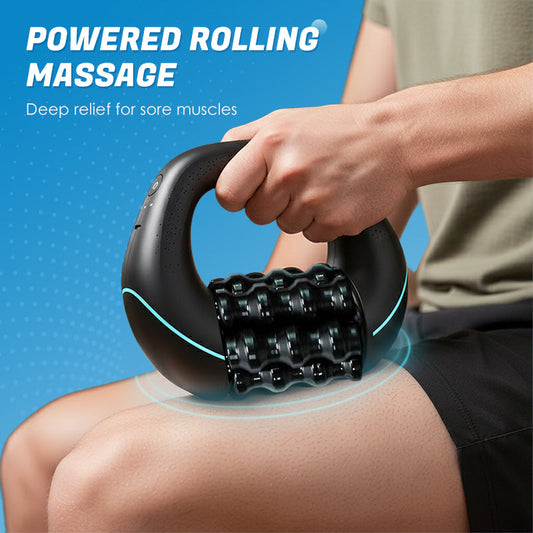 🧘‍♀️💆‍♂️ Silikon-Faszienroller – Massagegerät für Beine & Körper | Löst Verspannungen & Muskelkater