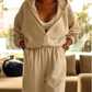 🌟 Bequemer Casual Jumpsuit mit Kapuze für Freizeit & Zuhause