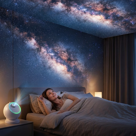 Atmospheric Celestial Bedroom Projector