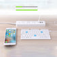 ⌨️📱 Faltbare Bluetooth Tastatur – Kabellos, Mini & Leise, Kompatibel mit Smartphone & iPad