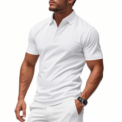✨🔥 Kurzarm-Hemdchen-Shirt mit Reverskragen – schnell trocknend & atmungsaktiv, ideal für heiße Tage ✔️👕 vielseitig kombinierbar, perfekt für Freizeit & Büro