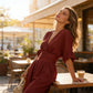💖Elegant V-Neck Wide-Leg Jumpsuit