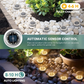 🌙✨Solar-Bodenleuchten für Garten & Wege - Automatischer Sensor & wetterfest