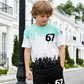 ⏳Begrenzte Zeit 50% Rabatt💥3D-Print-T-Shirt- & Shorts-Set für Jungen