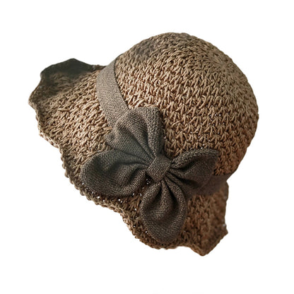🧢 JETZT 50 % RABATT! 🌞 Eleganter Strohhut mit Schleife – atmungsaktiv, faltbar und perfekt für Strand und Reisen 👒