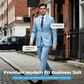 🔥-50% Aktion – Nur solange der Vorrat reicht⏳Zweiteiliges Business-Anzugset für Herren in Modern Fit