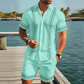 ✨ 2026 NEUHEIT • 50 % RABATT ✨Herren-Set aus Kurzarmhemd und Shorts mit Blumenmuster