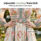 🌸 -50% HEUTE! Romantisches Blumen-Minikleid mit hohem Ausschnitt – Zeitlose Eleganz zum Verlieben 💖✨