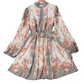 🌸 -50% HEUTE! Romantisches Blumen-Minikleid mit hohem Ausschnitt – Zeitlose Eleganz zum Verlieben 💖✨