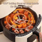 🥩 Heißluftfritteuse mit vertikalem Grill für Barbecue und Kebab + kostenlose hitzebeständige Handschuhe🍤