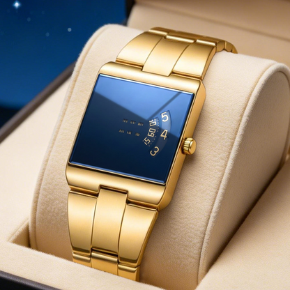 💼 50 % Rabatt – Herren-Quarzarmbanduhr im quadratischen Design – modernes Gehäuse, Edelstahlband & wasserdicht – vielseitig für Alltag & Business ⌚