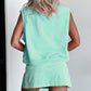 🌺Damen-Set aus Tanktop und Schlitz-Skort