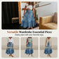 💙 50% RABATT+Versandkostenfrei! 👗 Damen Hochbund Stufenrock A-Linie Denim Maxirock – Figurumschmeichelnd, müheloser Chic & perfekt für jeden Tag 🌿