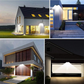 🔥 50% RABATT! ✨ Solarleuchte mit Bewegungsmelder – 20 LED, Wetterfest, Drahtlose Installation 🔦