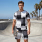 👕 50% RABATT! 🩳 Herren Abstraktes Druck T-Shirt & Shorts Set – Leicht, atmungsaktiv & perfekt für Sommer, Sport oder lässige Tage – bequemer 2-teiliger Look 🔥