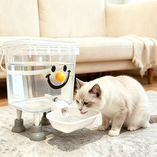 Wasserspender für Haustiere mit großem Fassungsvermögen