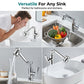 ⏳🔥 NUR FÜR BEGRENZTE ZEIT: 50 % RABATT! 🚰 Mechanischer Armaturenkopf mit 360°-Drehung – flexibel, modern und benutzerfreundlich ✨