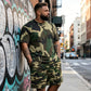 👕 50% RABATT!  Herren Camouflage-Print T-Shirt & Shorts Set – Baumwollmischgewebe, bequeme Passform & perfekt für Outdoor, Sport oder lässige Sommertage 🩳