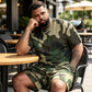 👕 50% RABATT!  Herren Camouflage-Print T-Shirt & Shorts Set – Baumwollmischgewebe, bequeme Passform & perfekt für Outdoor, Sport oder lässige Sommertage 🩳