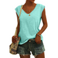 ✨ Jetzt 50% Rabatt zum Halben Preis  🔥 Lässiges Damen-Tanktop mit V-Ausschnitt und lockerer Passform 👚 Weich & atmungsaktiv für den Alltag ☀️ Viele schöne Farben verfügbar 🎨