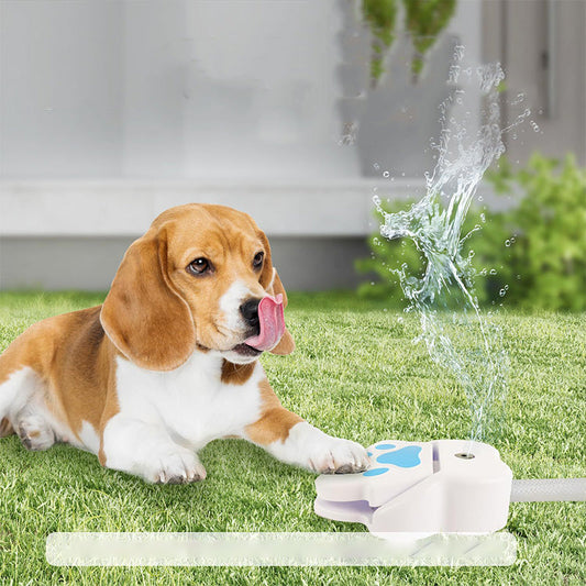 🐾💧⛲ Hunde-Trinkbrunnen, der durch die Pfote betätigt wird 🐶✨